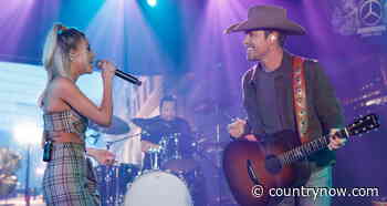 WATCH: Dustin Lynch and MacKenzie Porter Bring Sizzling Performance of 'Thinking 'Bout You' To 'Kimmel' - Country Now