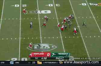 Payton Thorne launches a 29-yard dot to Jayden Reed, extends Michigan State’s lead against Maryland
