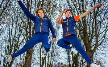 Canadese shorttrackbroers Melle en Jens van 't Wout, babyface en scarface, gezellig tussen de Friezen - Leeuwarder Courant