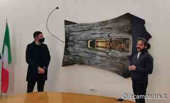 Vesuvio, inaugurata l'opera d'arte “La forma del tempo” - ècampania - ècampania