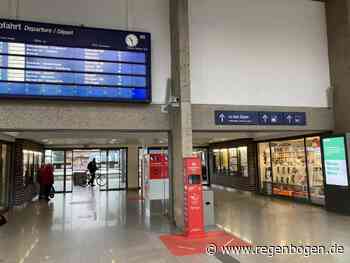 Bruchsal: Bahnhof wurde modernisiert - Regenbogen