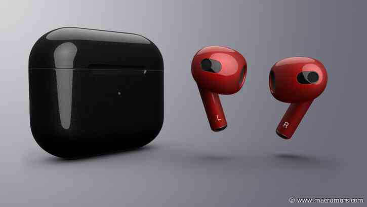 MacRumors Giveaway: Win Custom Painted AirPods 3 From ColorWare