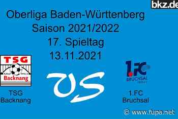 Video vom Oberliga-Spiel: TSG Backnang - 1. FC Bruchsal - FuPa - das Fußballportal