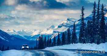 20-30 cm of snow expected in Rocky Mountains by Monday