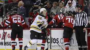 Marchand scores twice, Bruins end Devils 3-game win streak - Lethbridge News Now
