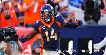 Courtland Sutton fantasy football start/sit advice: What to do with Broncos WR in Week 9 - DraftKings Nation