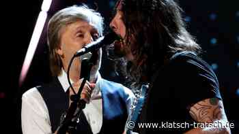 Hall of Fame: McCartney führt Foo Fighters ein - klatsch-tratsch.de