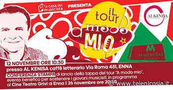 Enna, venerdì 12 novembre presso il Kenisa Caffè Letterario verrà presentato l'evento “A modo mio” - TeleNicosia - TeleNicosia