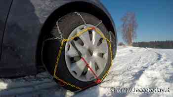 Scatta l'obbligo di gomme da neve (o catene a bordo) - LeccoToday