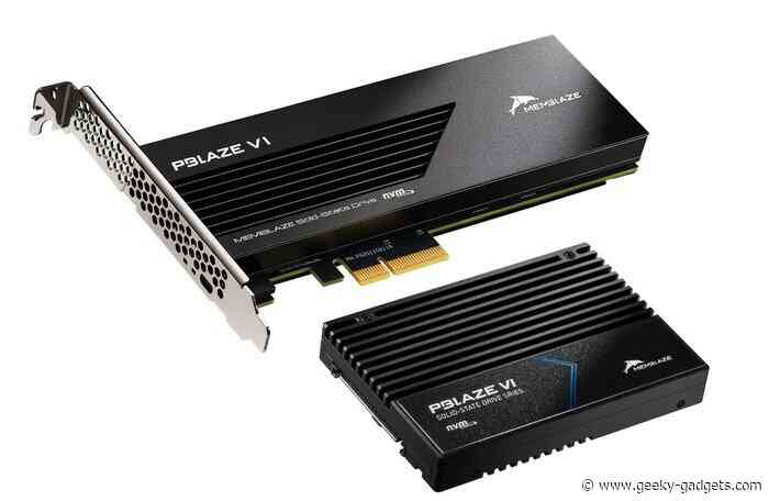 Memblaze PBlaze6 6530 PCIe 4.0 Enterprise SSD storage unveiled