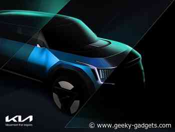Kia Concept EV9 teaser photos released