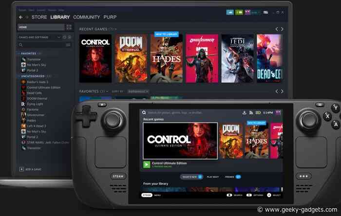 Learn more about Valve’s Steam Deck console at todays virtual conference