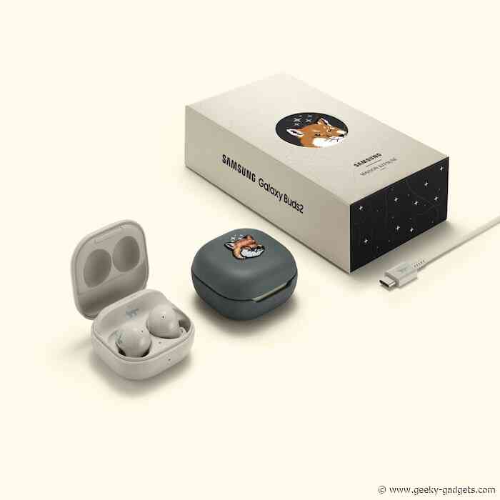 Galaxy Watch4 and Galaxy Buds2 Maison Kitsune Editions get unboxed (Video)