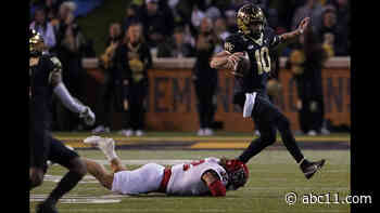 No. 21 N.C. State comes up short again in loss at No. 13 Wake Forest 45-42