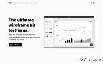 Figkit - The ultimate wireframe kit for Figma