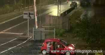 All trains stopped as car takes wrong turn - Grimsby Live