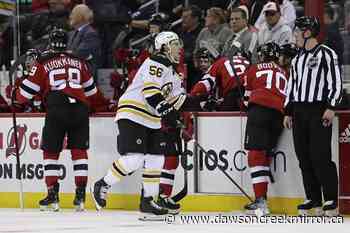 Marchand scores twice, Bruins end Devils 3-game win streak - Dawson Creek Mirror