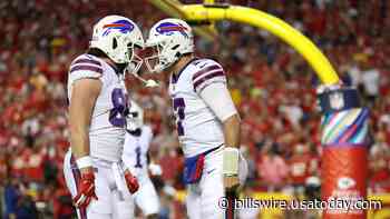 Bills' Josh Allen, Stefon Diggs excited for Dawson Knox to return - Bills Wire