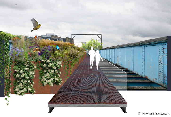 Camden Highline show off initial images for dissused railway walkway