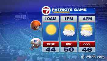 Calm Weather Sunday, Chilly Start To The Week - Boston News, Weather, Sports | WHDH 7News