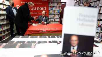 Arras : l'ancien président François Hollande attire des dizaines de curieux et sympathisants à une dédicace - La Voix du Nord