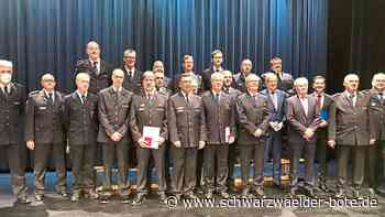 Ehrungen im Kreis Calw: Ein Zeichen der Wertschätzung der Wehrleute