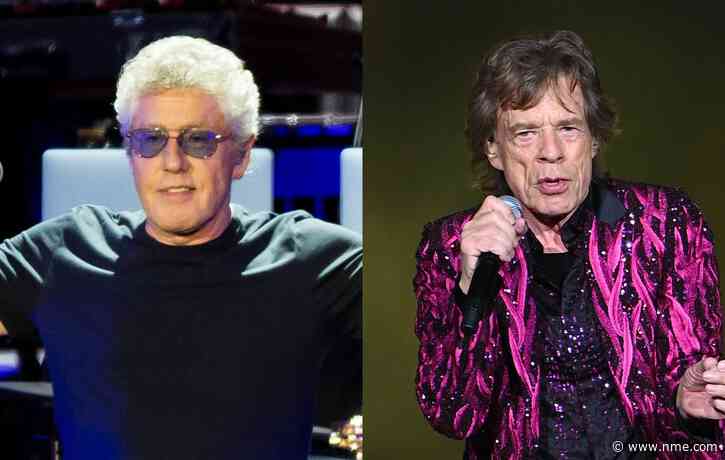 The Who’s Roger Daltrey labels The Rolling Stones “a mediocre pub band”