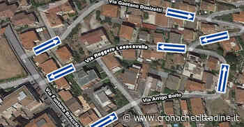 Colleferro. Nuova viabilità a “Colle Pungolo”. Senso unico su Via Donizetti, Via Boito e Via Leonacavallo - Cronache Cittadine