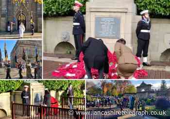 IN PICTURES: Remembrance Sunday service held in Blackburn