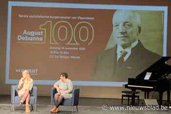 Vooruit Menen vergeet Meneer Slunse niet