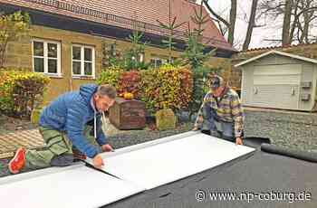 Eisstockbahn in Ebern - Bahn frei für Winterfreuden - Neue Presse Coburg