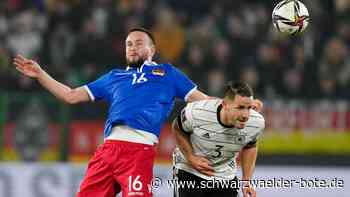Fußballspieler aus Tennenbronn - Christian Günter mit erster Vorlage für Nationalmannschaft - Schwarzwälder Bote