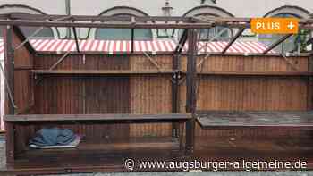 Christkindlesmarkt: Obdachlose schlafen in Buden - Stadt Augsburg will helfen