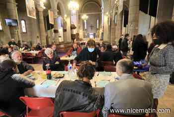 Un repas étoilé servi dans une église de Nice pour la Journée mondiale des pauvres