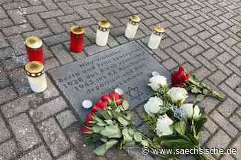 Riesa: Gedenkstein zurück am Platz - Sächsische.de