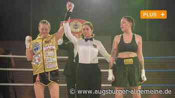 Boxnacht in Königsbrunn: Augsburgerin in 26 Sekunden zum WM-Titel