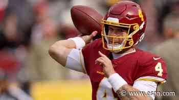 Washington starts fast with pretty 20-yard TD pass by Taylor Heinicke