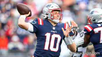 Patriots rookie Mac Jones connects with Kendrick Bourne for second TD pass