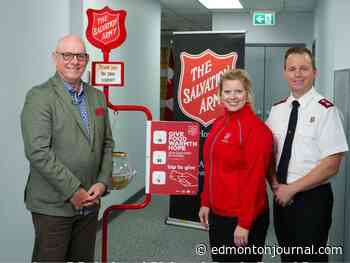 Nick Lees: Former Edmonton Oilers president, Patrick LaForge helps kick off the Salvation Army's 2021 Red Kettle Campaign