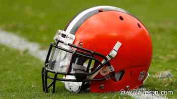 Browns DB Hill taken to hospital with neck injury