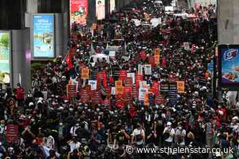 Three hurt as protesters march for reform of Thai monarchy - St Helens Star