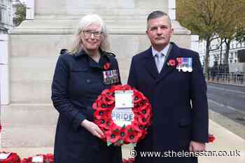 First transgender officer 'proud' to finally join Remembrance service - St Helens Star