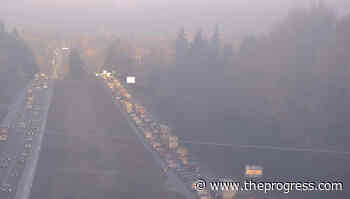 TRAFFIC: Westbound Highway 1 crash in Langley causing delays – Chilliwack Progress - Chilliwack Progress