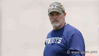 Cowboys' Quinn gets a ball after beating ex-team