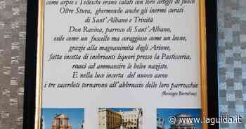 Una formella ricordo alla Caffetteria Arione di Cuneo - La Guida - LaGuida.it