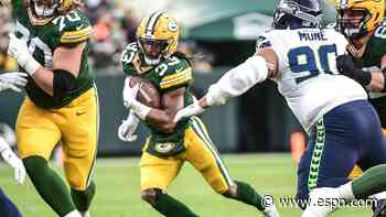 Source: Packers believe RB Jones sprained MCL