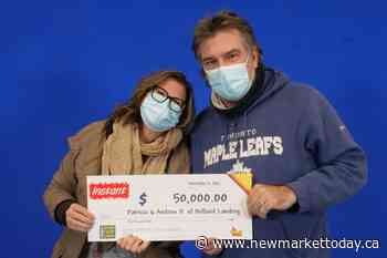 Holland Landing couple planning to save $50K lottery win - NewmarketToday.ca