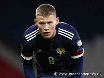 Scott McTominay unavailable for Scotland clash with Denmark - The Independent