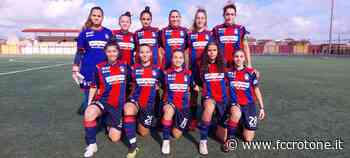 Femminile Serie C, 6ª giornata: Crotone-Independent 3-2 - F.C. Crotone