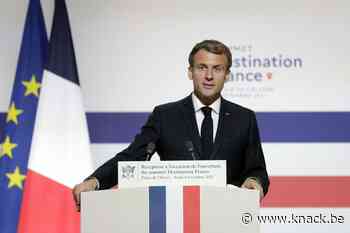 Macron veranderde stiekem kleur van Franse vlag